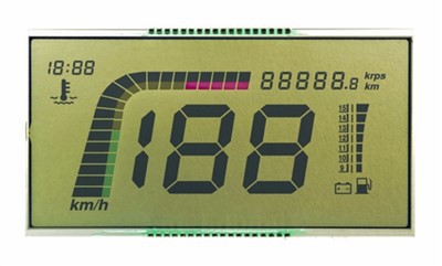 Οθόνη LCD 7 τμημάτων για μοτοσικλέτα
